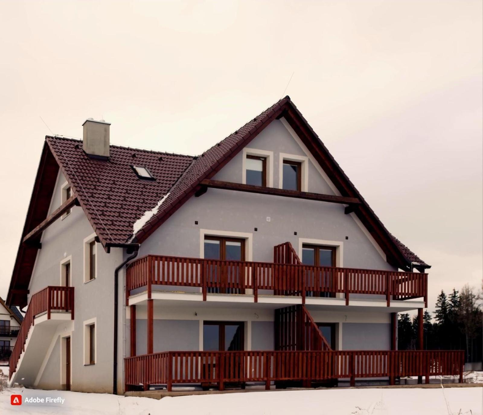 Apartmany Louka Vaclavov u Bruntalu エクステリア 写真